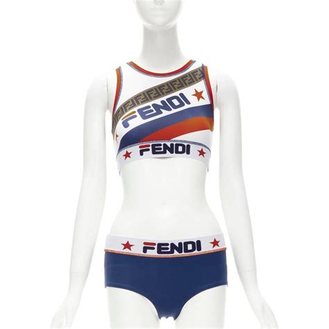 fendi x fila bikini|Fendi mania collection.